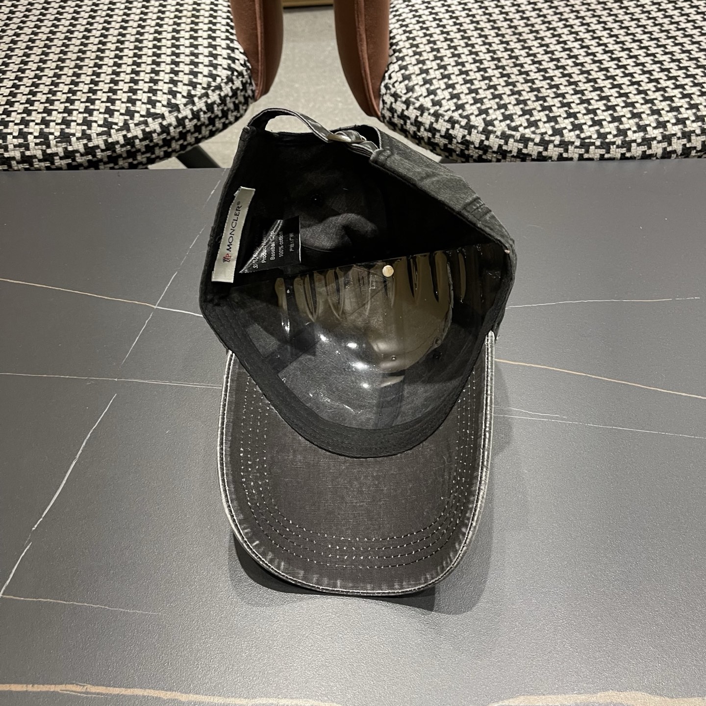 蒙口Moncler 秋冬款新款个性棒球帽，高品质高颜值时尚单品男女同款