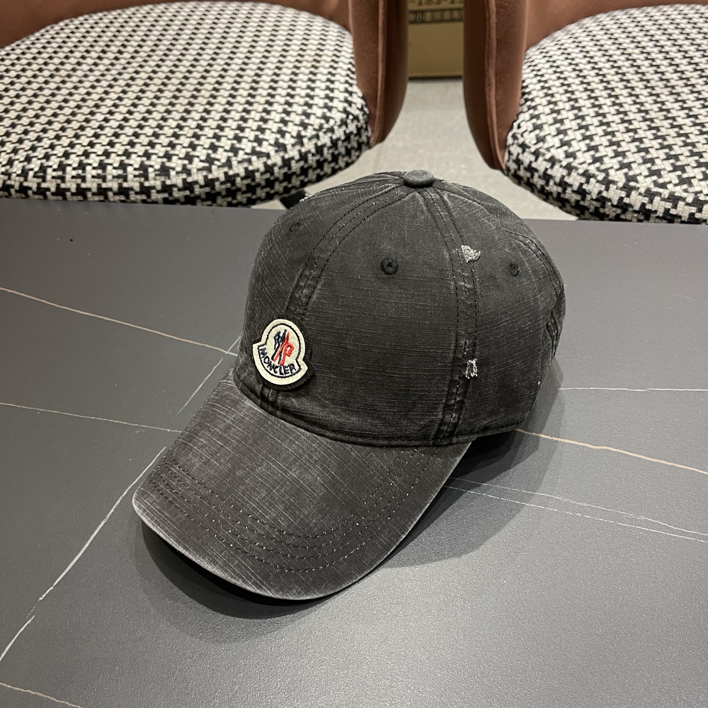 蒙口Moncler 秋冬款新款个性棒球帽，高品质高颜值时尚单品男女同款