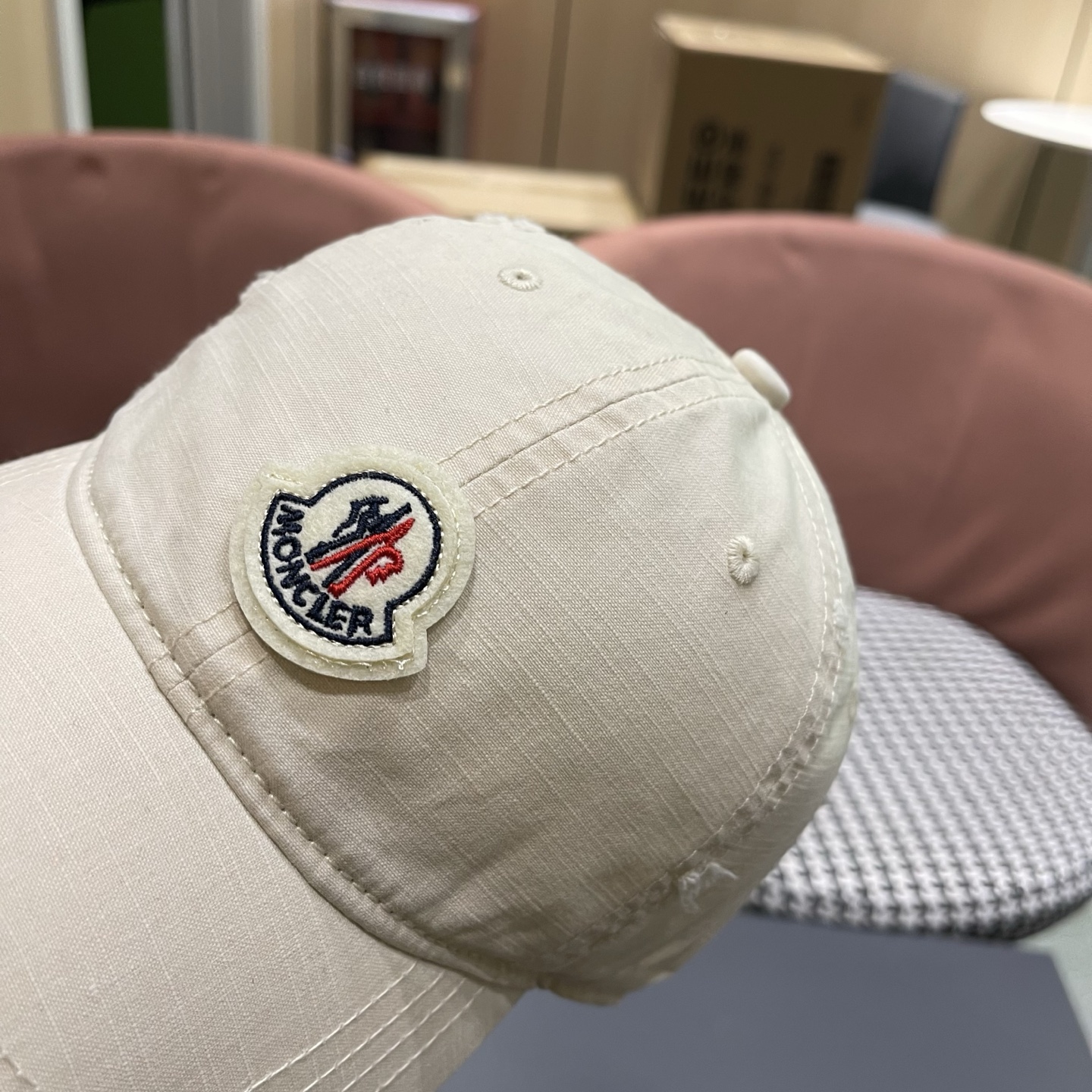 蒙口Moncler 秋冬款新款个性棒球帽，高品质高颜值时尚单品男女同款