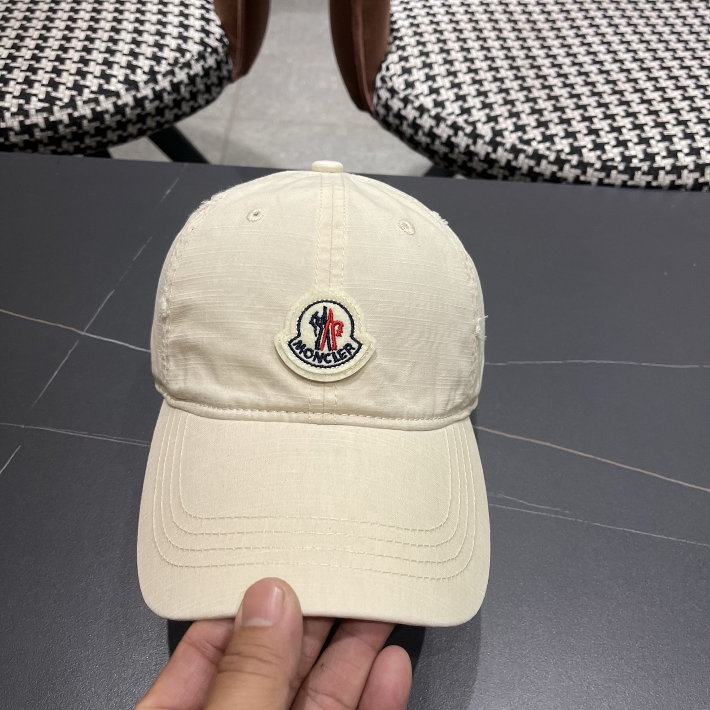 蒙口Moncler 秋冬款新款个性棒球帽，高品质高颜值时尚单品男女同款