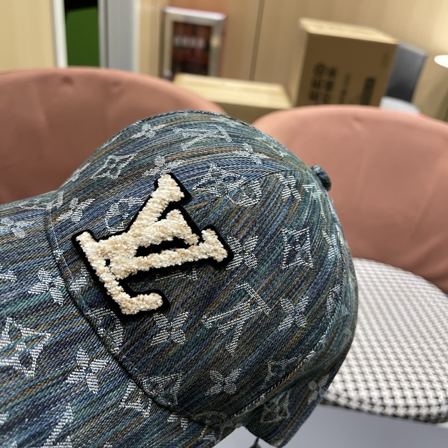 路易威登LouisVuitton😍新款水洗复古LV棒球帽，高端大气，百搭款🤗男女通用！