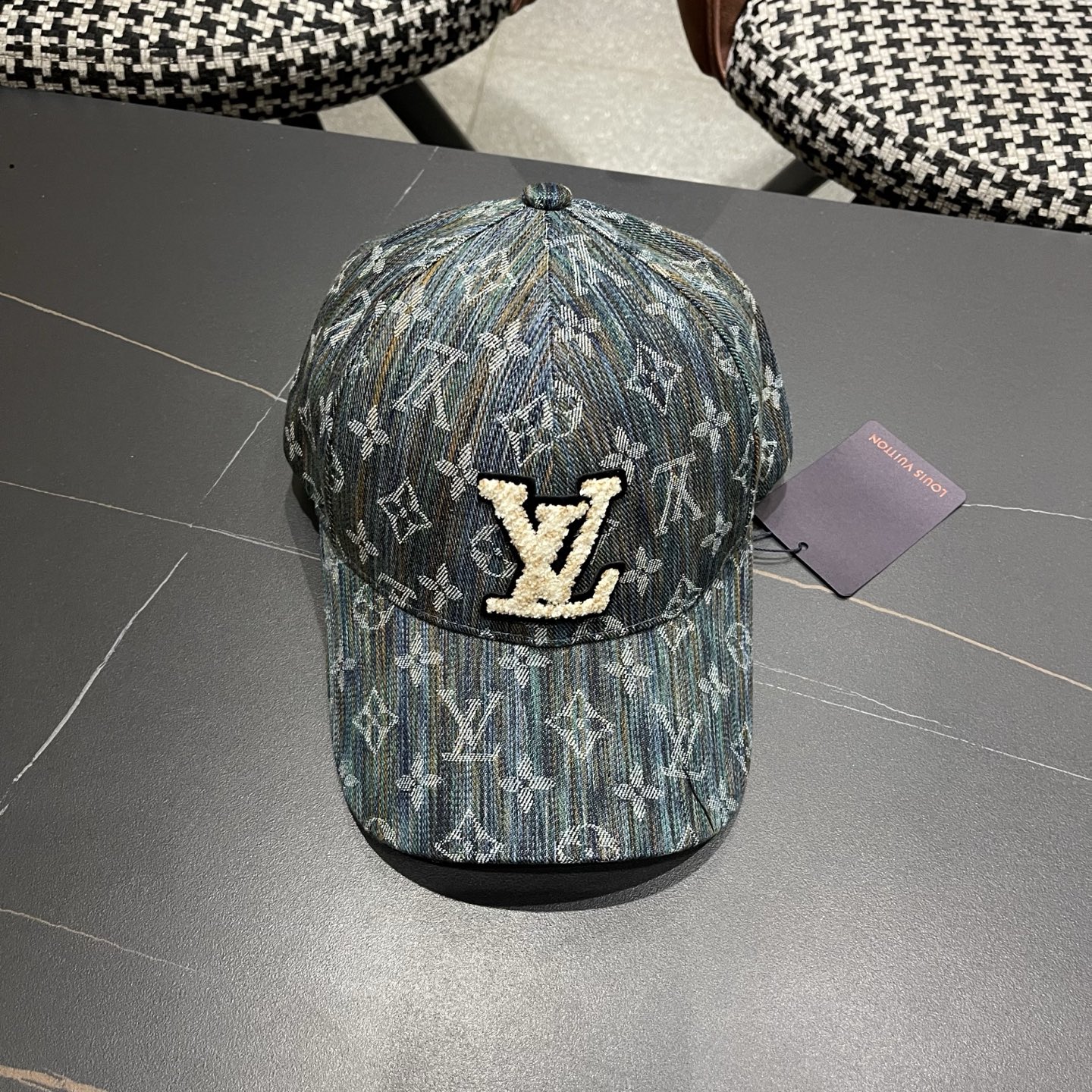 路易威登LouisVuitton😍新款水洗复古LV棒球帽，高端大气，百搭款🤗男女通用！