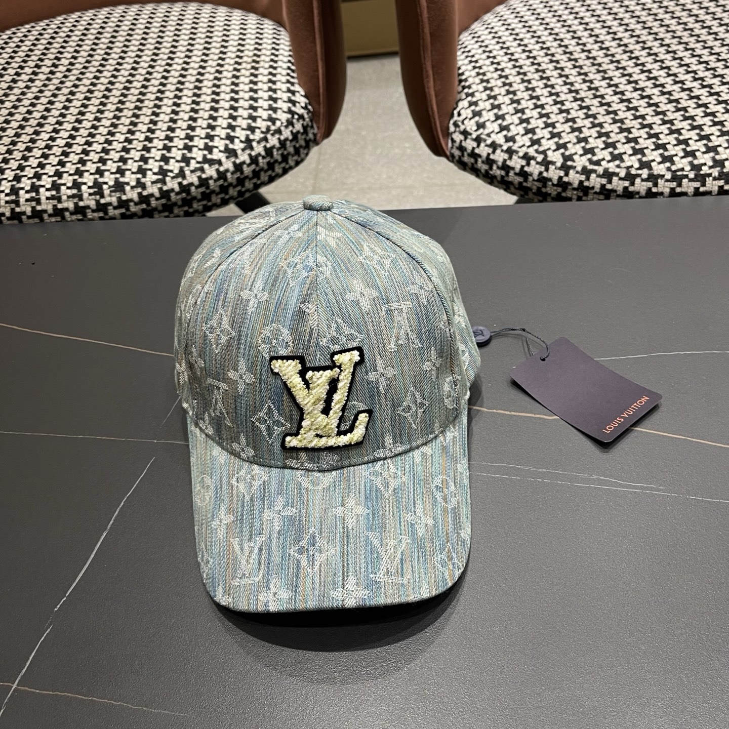 路易威登LouisVuitton😍新款水洗复古LV棒球帽，高端大气，百搭款🤗男女通用！