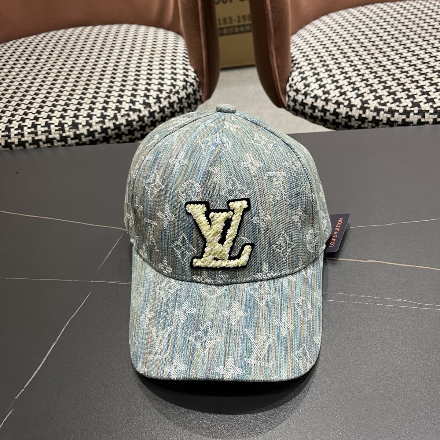 路易威登LouisVuitton😍新款水洗复古LV棒球帽，高端大气，百搭款🤗男女通用！