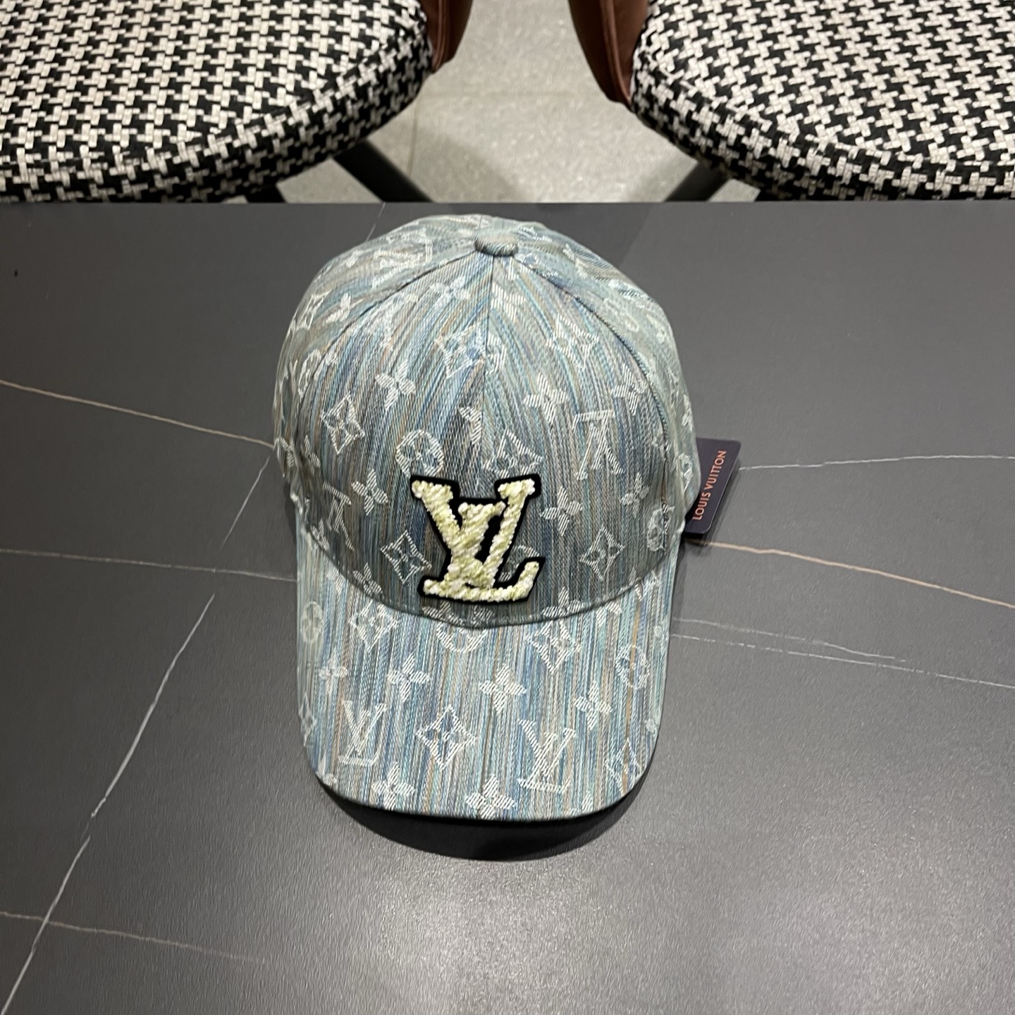 路易威登LouisVuitton😍新款水洗复古LV棒球帽，高端大气，百搭款🤗男女通用！