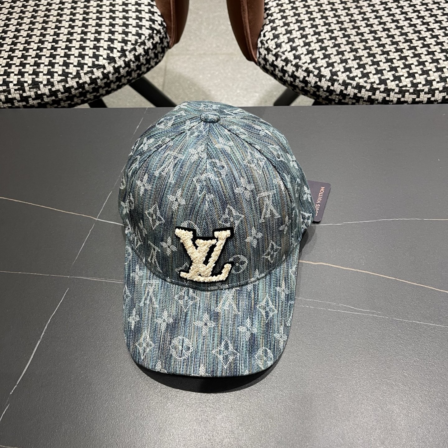 路易威登LouisVuitton😍新款水洗复古LV棒球帽，高端大气，百搭款🤗男女通用！