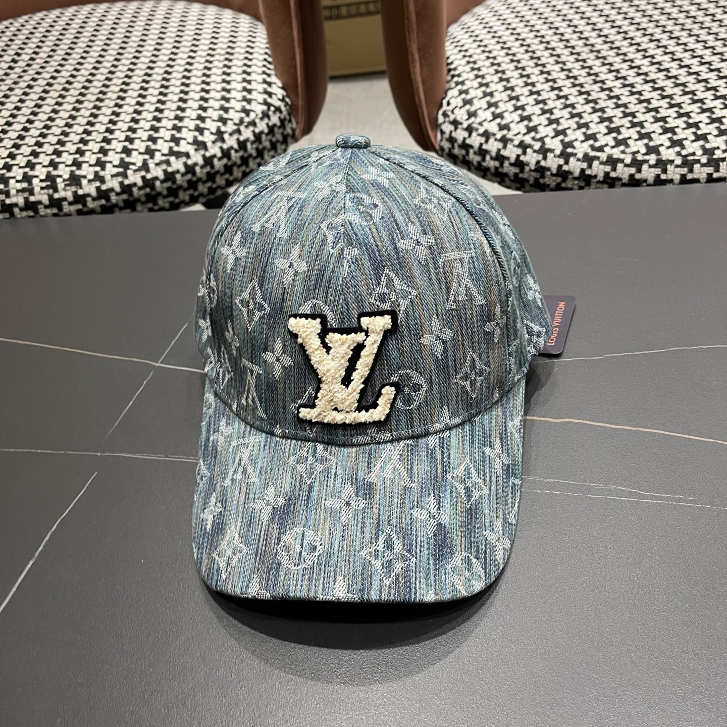 路易威登LouisVuitton😍新款水洗复古LV棒球帽，高端大气，百搭款🤗男女通用！