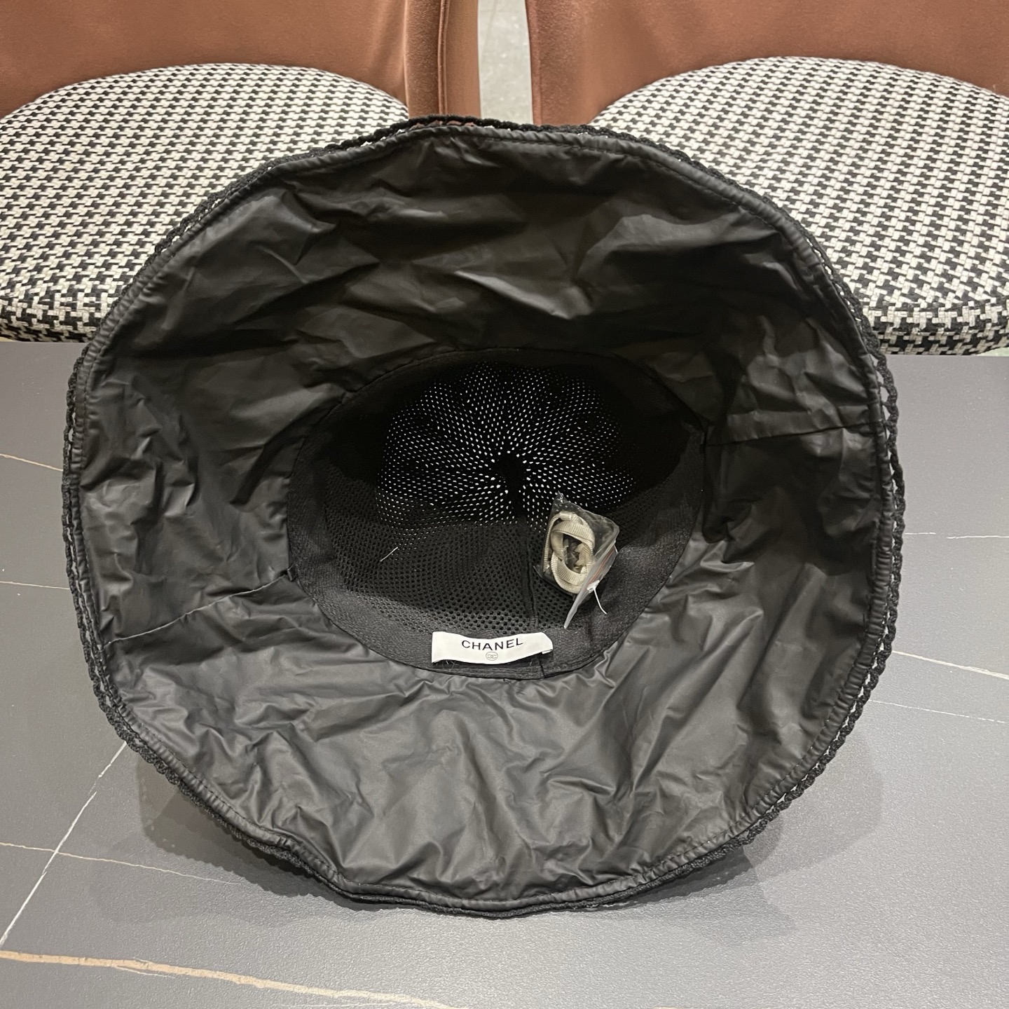 CHANEL 香奈儿早春新款韩版蝴蝶结防紫外线大帽檐渔夫帽 精致无暇！做工细致，