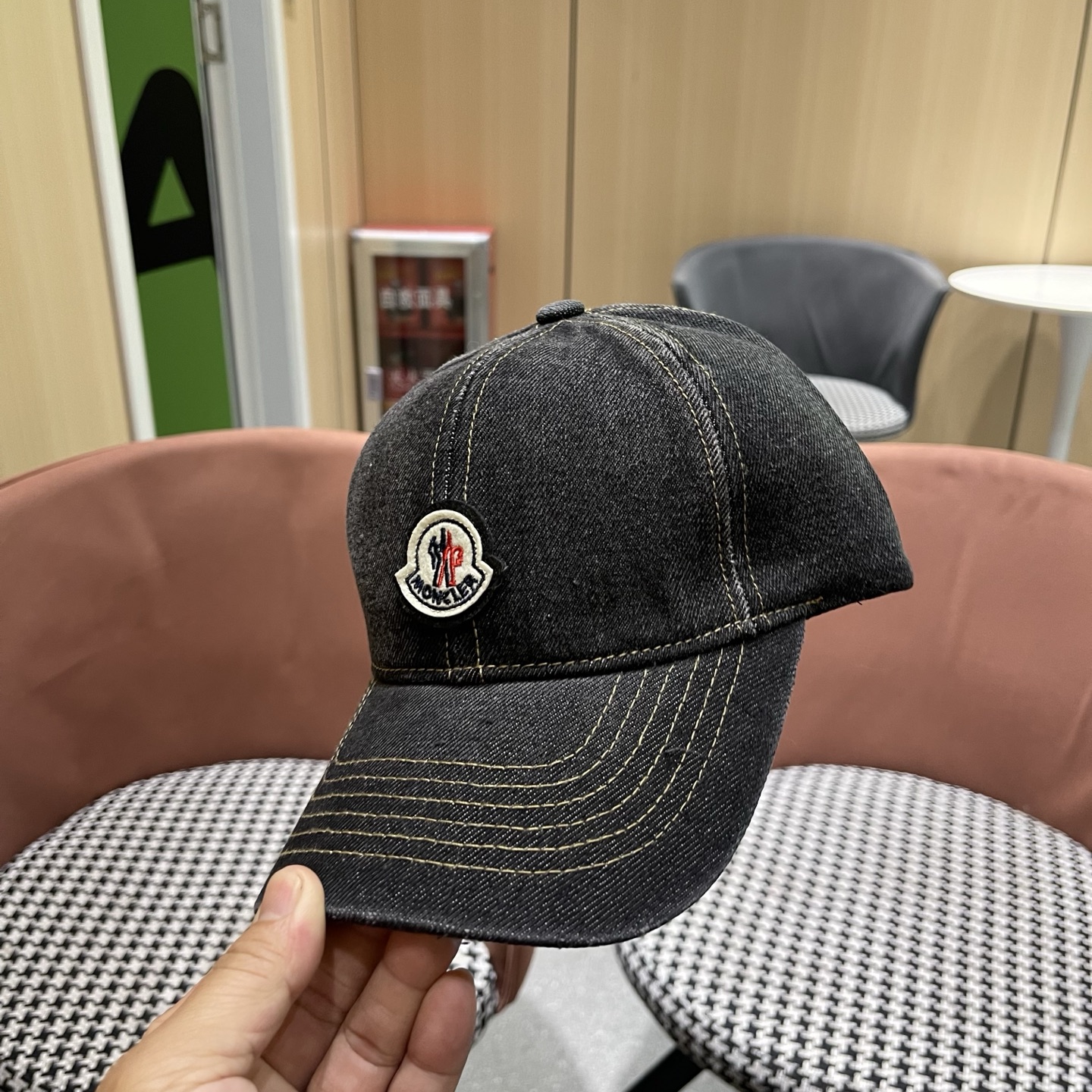 【蒙囗MONCLER】时尚网络爆款牛仔棒球帽！男女同款，时尚流行🌸质感一流，送人送礼最佳名品，赶紧订购哦