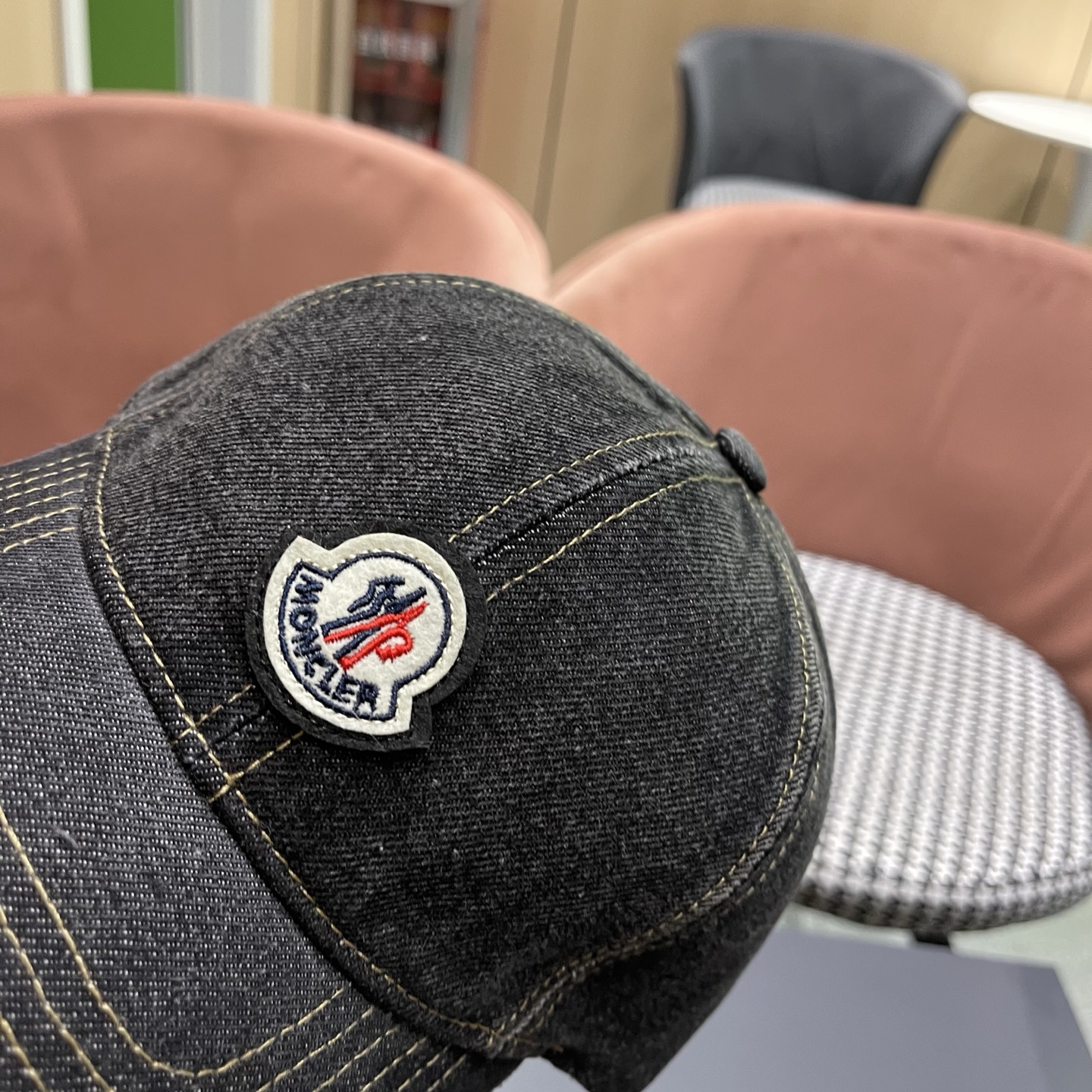 【蒙囗MONCLER】时尚网络爆款牛仔棒球帽！男女同款，时尚流行🌸质感一流，送人送礼最佳名品，赶紧订购哦