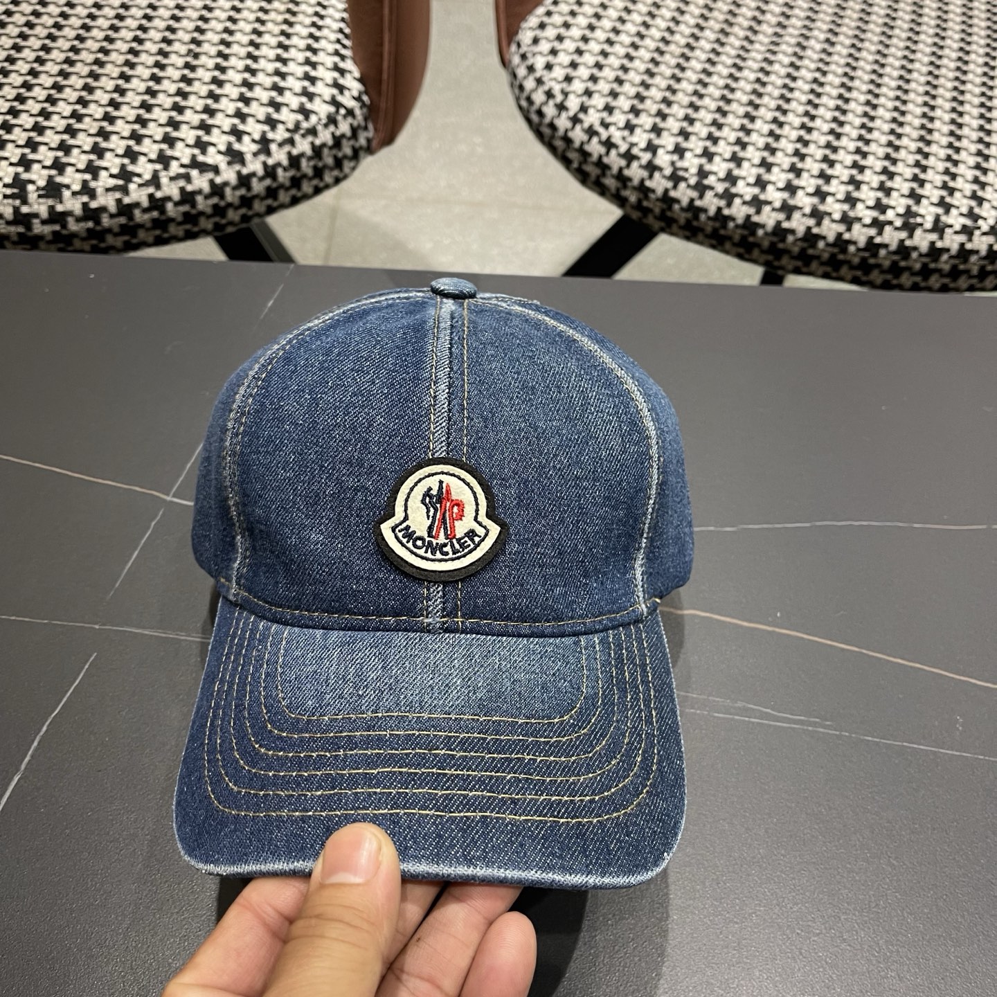 【蒙囗MONCLER】时尚网络爆款牛仔棒球帽！男女同款，时尚流行🌸质感一流，送人送礼最佳名品，赶紧订购哦