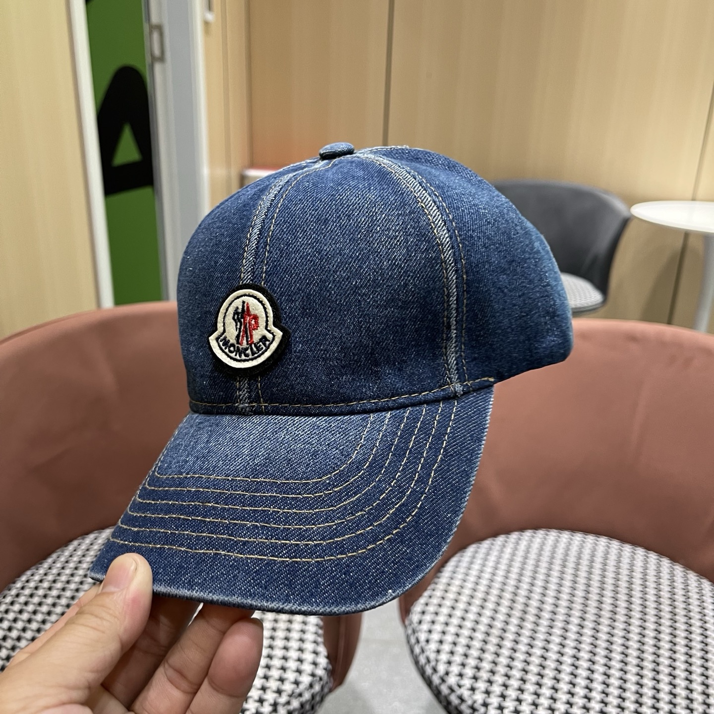 【蒙囗MONCLER】时尚网络爆款牛仔棒球帽！男女同款，时尚流行🌸质感一流，送人送礼最佳名品，赶紧订购哦