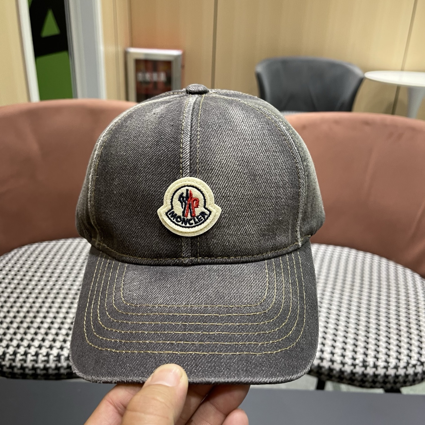 【蒙囗MONCLER】时尚网络爆款牛仔棒球帽！男女同款，时尚流行🌸质感一流，送人送礼最佳名品，赶紧订购哦