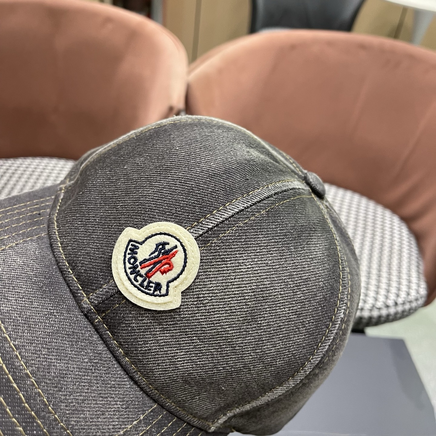 【蒙囗MONCLER】时尚网络爆款牛仔棒球帽！男女同款，时尚流行🌸质感一流，送人送礼最佳名品，赶紧订购哦