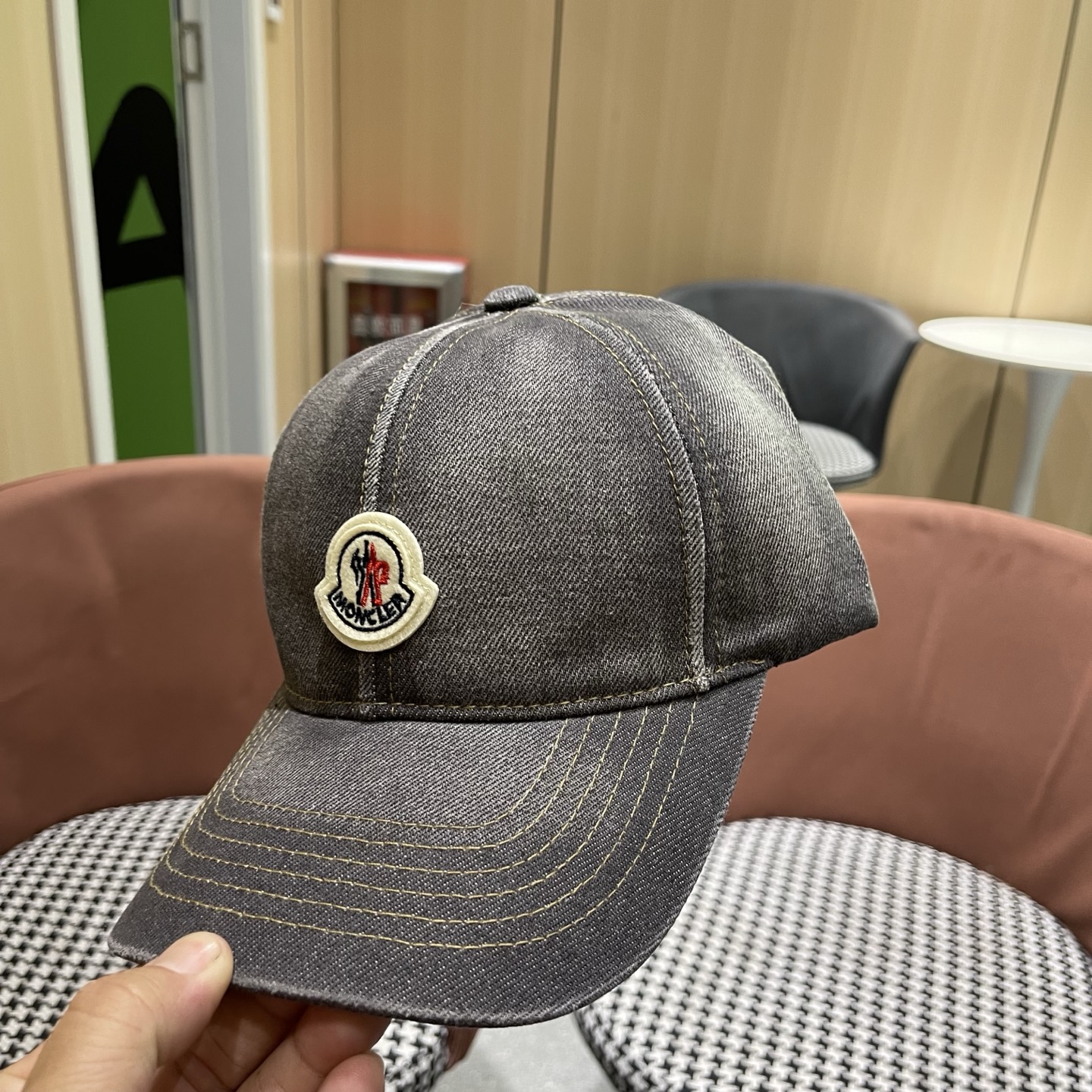 【蒙囗MONCLER】时尚网络爆款牛仔棒球帽！男女同款，时尚流行🌸质感一流，送人送礼最佳名品，赶紧订购哦