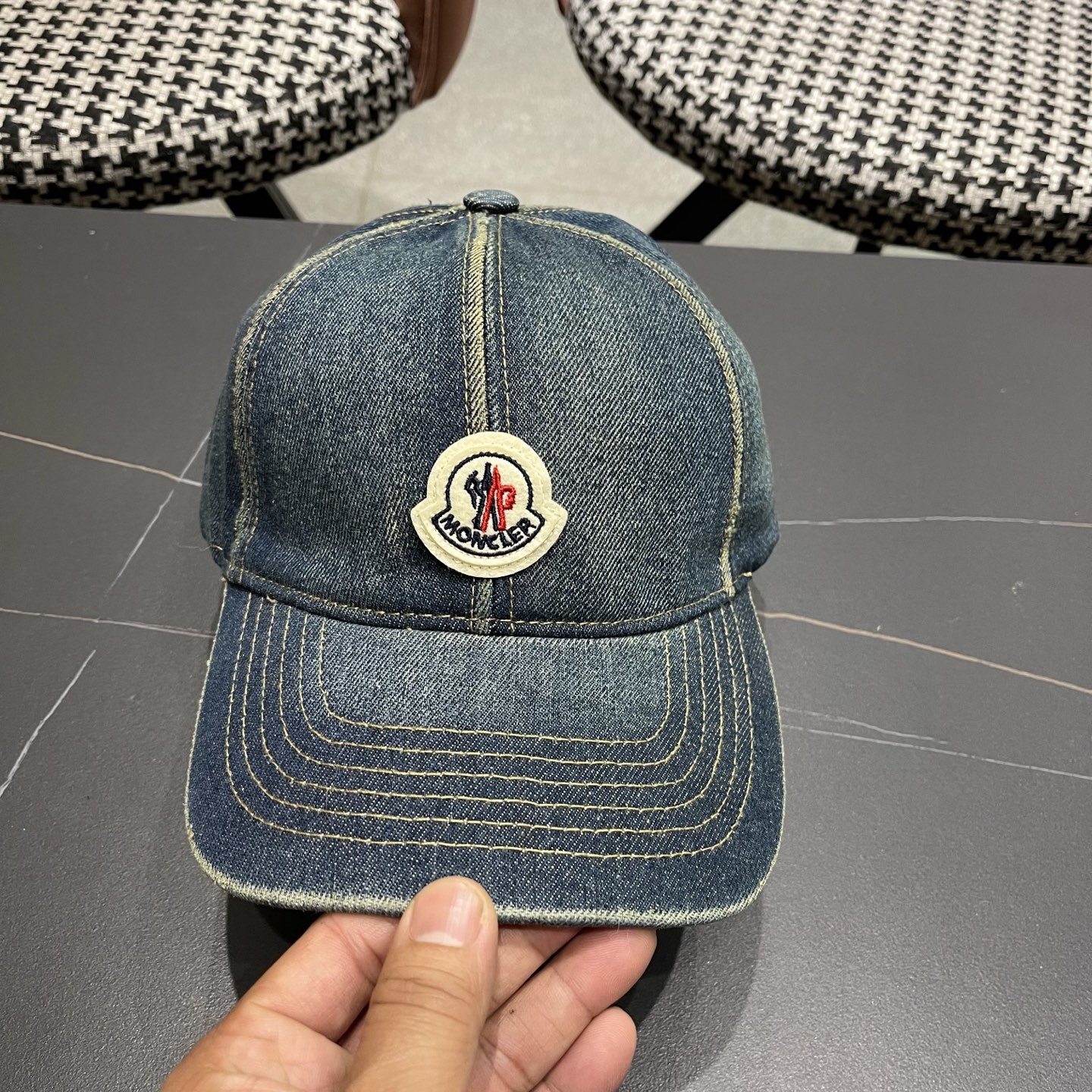【蒙囗MONCLER】时尚网络爆款牛仔棒球帽！男女同款，时尚流行🌸质感一流，送人送礼最佳名品，赶紧订购哦