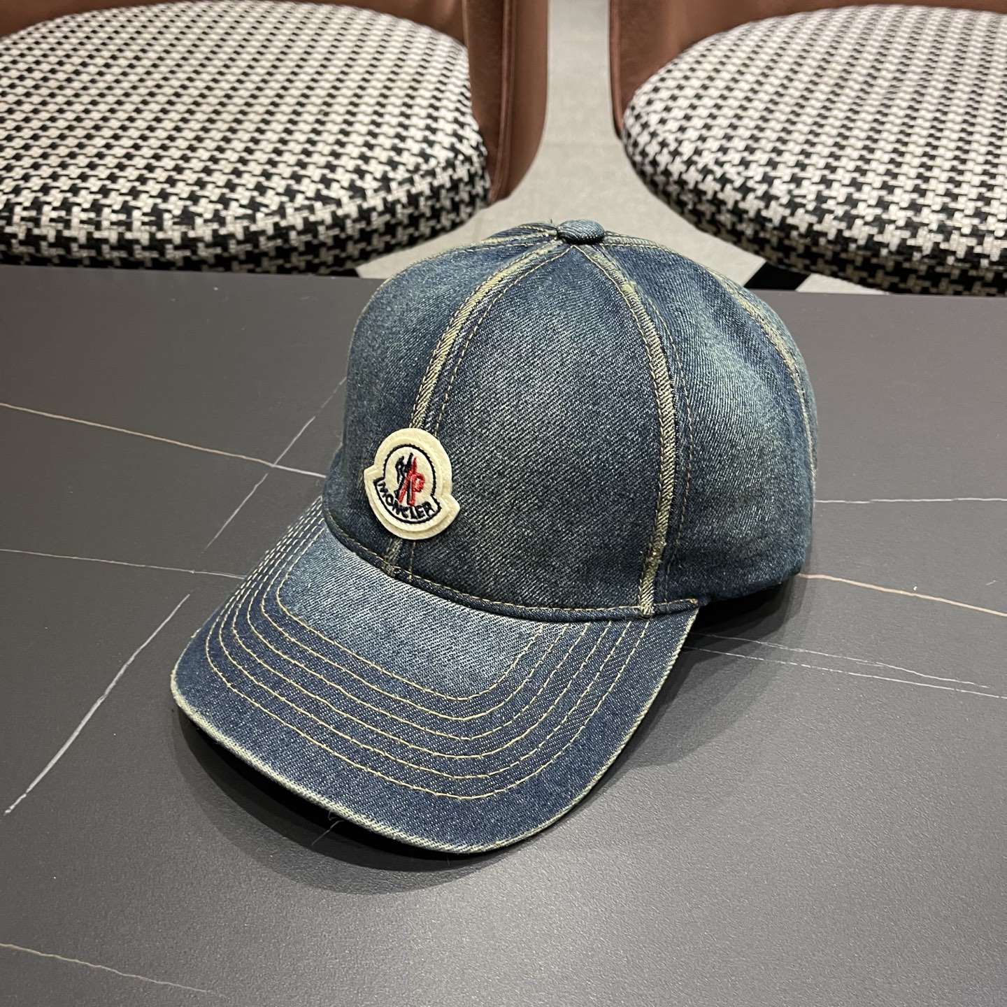 【蒙囗MONCLER】时尚网络爆款牛仔棒球帽！男女同款，时尚流行🌸质感一流，送人送礼最佳名品，赶紧订购哦