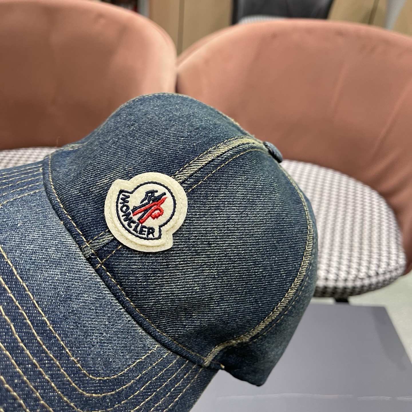 【蒙囗MONCLER】时尚网络爆款牛仔棒球帽！男女同款，时尚流行🌸质感一流，送人送礼最佳名品，赶紧订购哦