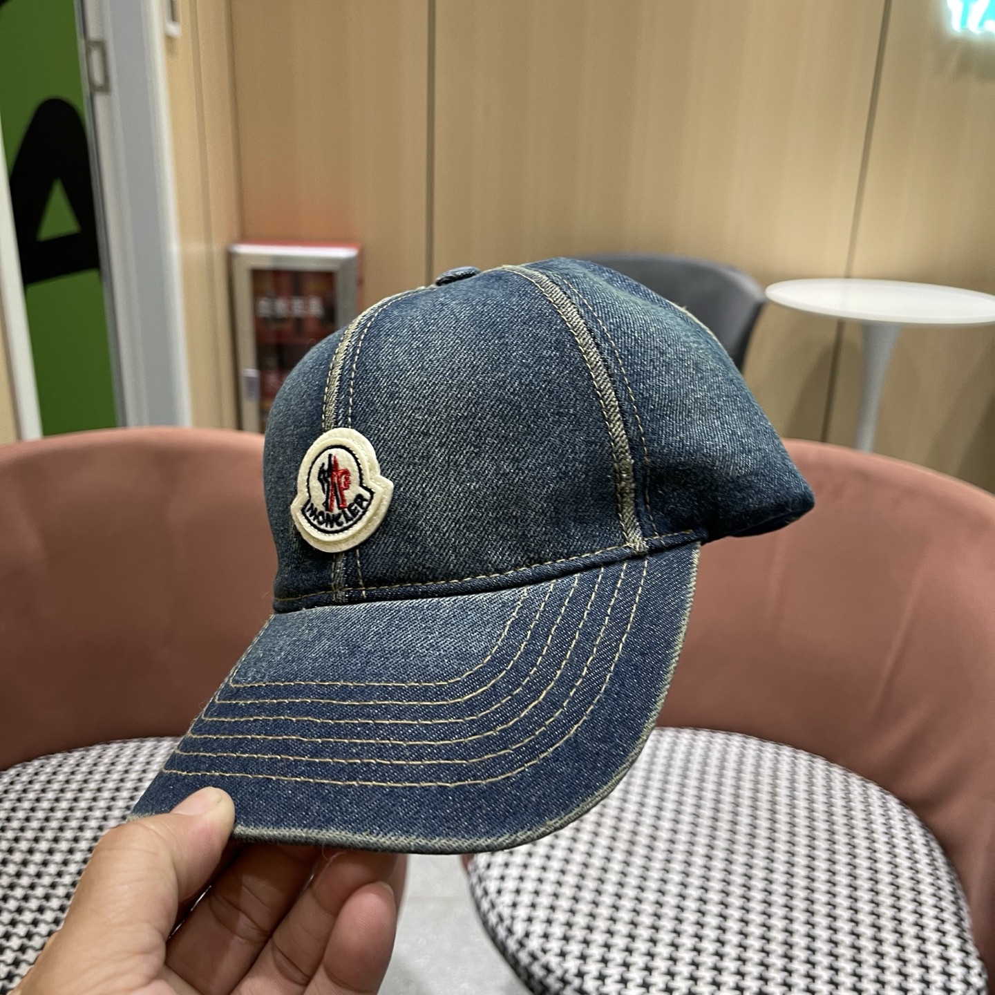 【蒙囗MONCLER】时尚网络爆款牛仔棒球帽！男女同款，时尚流行🌸质感一流，送人送礼最佳名品，赶紧订购哦