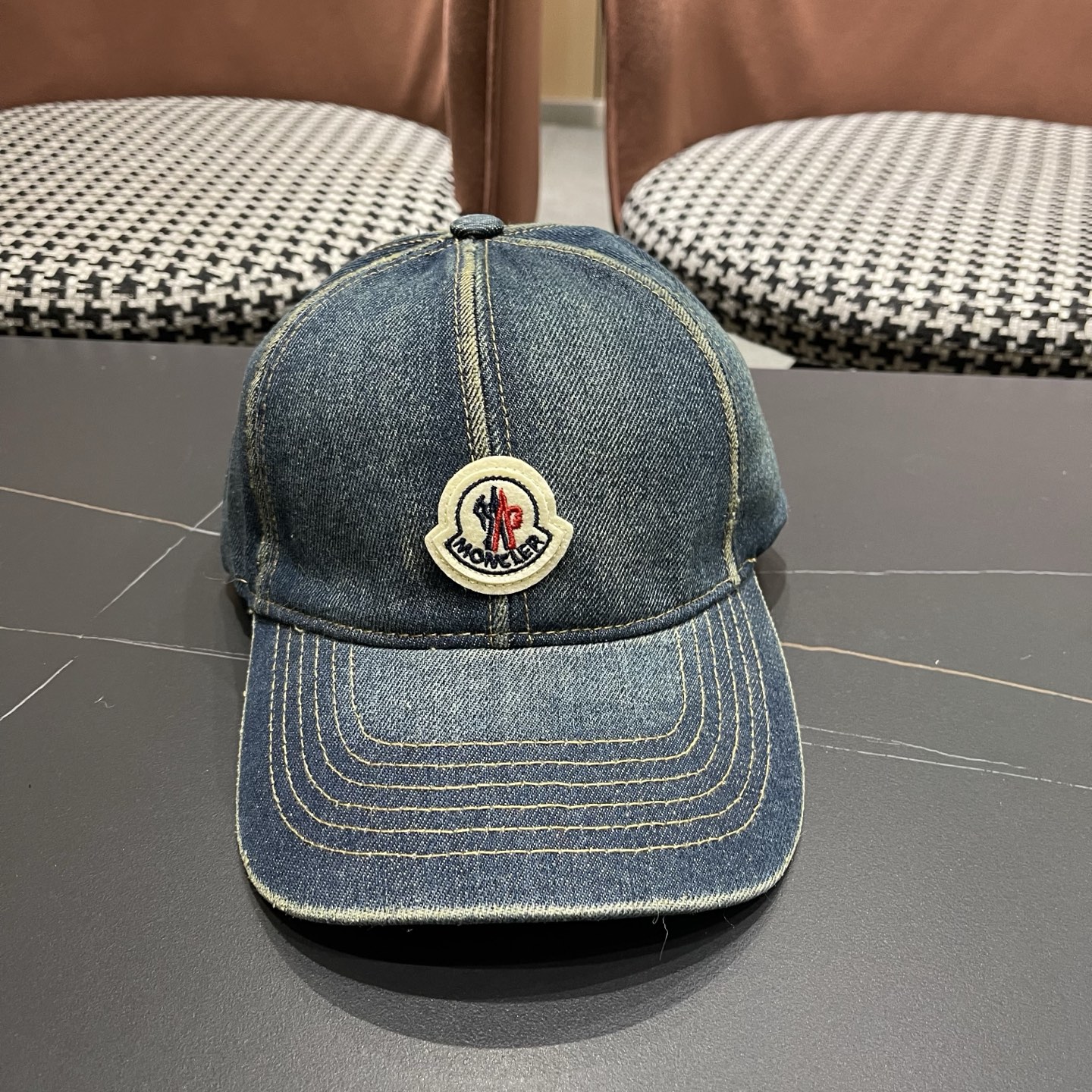 【蒙囗MONCLER】时尚网络爆款牛仔棒球帽！男女同款，时尚流行🌸质感一流，送人送礼最佳名品，赶紧订购哦