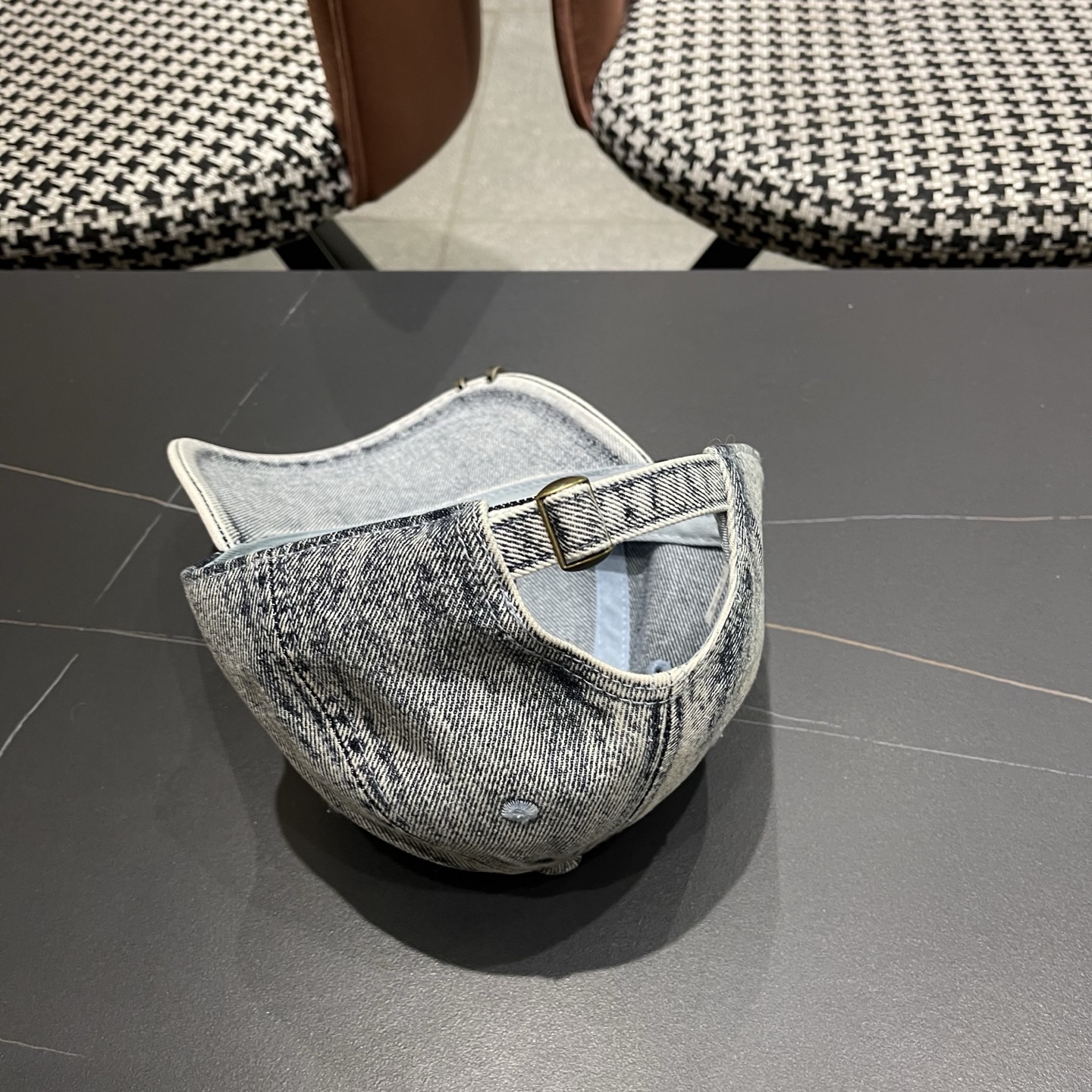 LV路易威登 新款水洗复古做旧牛仔棒球帽男女百搭休闲遮阳高品质鸭舌帽