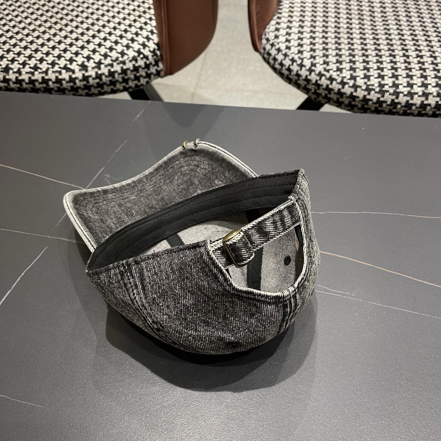 LV路易威登 新款水洗复古做旧牛仔棒球帽男女百搭休闲遮阳高品质鸭舌帽