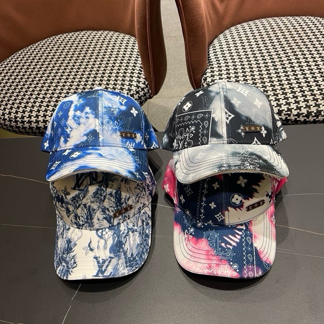 路易威登棒球帽LouisVuitton👒😍新款LV棒球帽，重工打造♥完美刺绣，高端大气，百搭款🤗男女通用