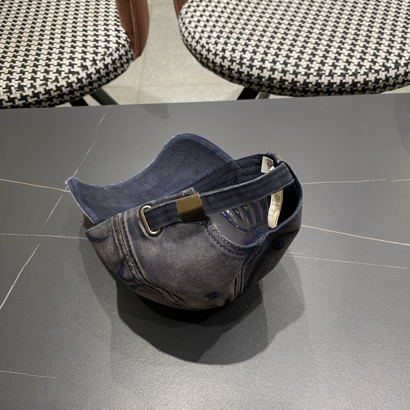 MONCLER（蒙口）稻草人复古棒球帽女宽帽檐大头围帽子韩系百搭遮阳显脸小鸭舌帽夏