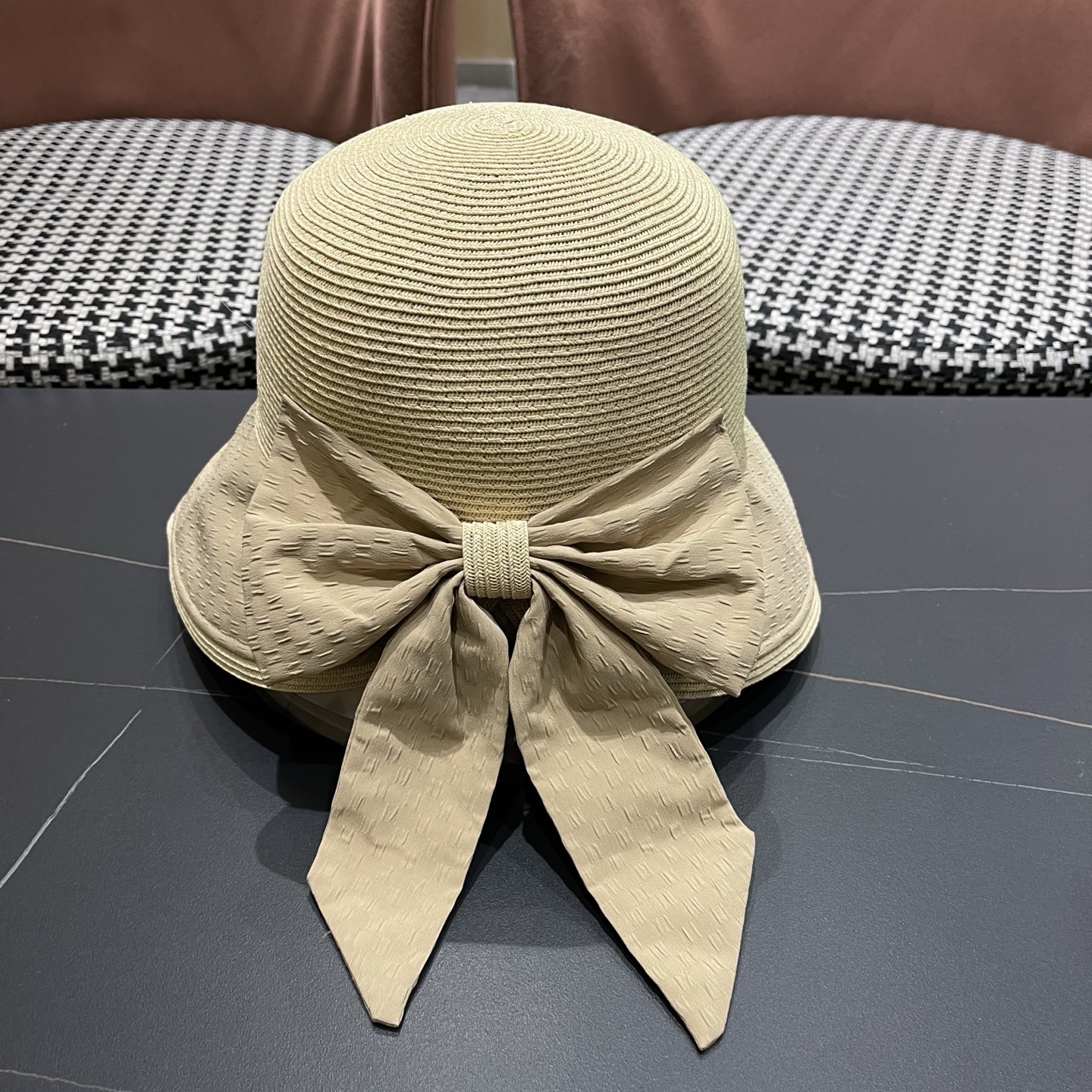 LV路易威登 新款防紫外线大檐女夏季遮脸防晒帽海边渔夫帽遮阳帽草帽