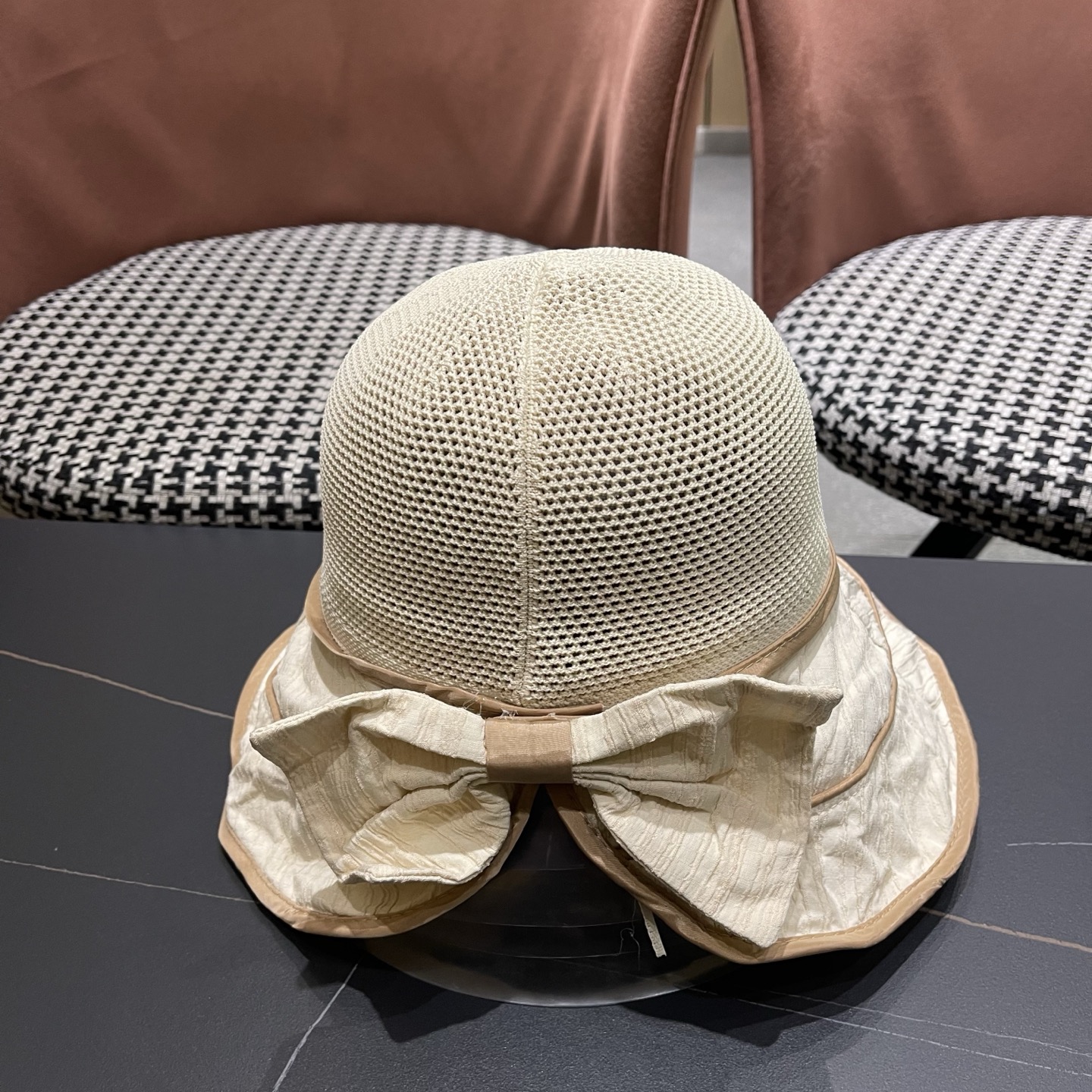 MONCLER（蒙口）防晒帽女防紫外线大帽檐夏季网红遮脸显脸小太阳帽遮阳渔夫帽