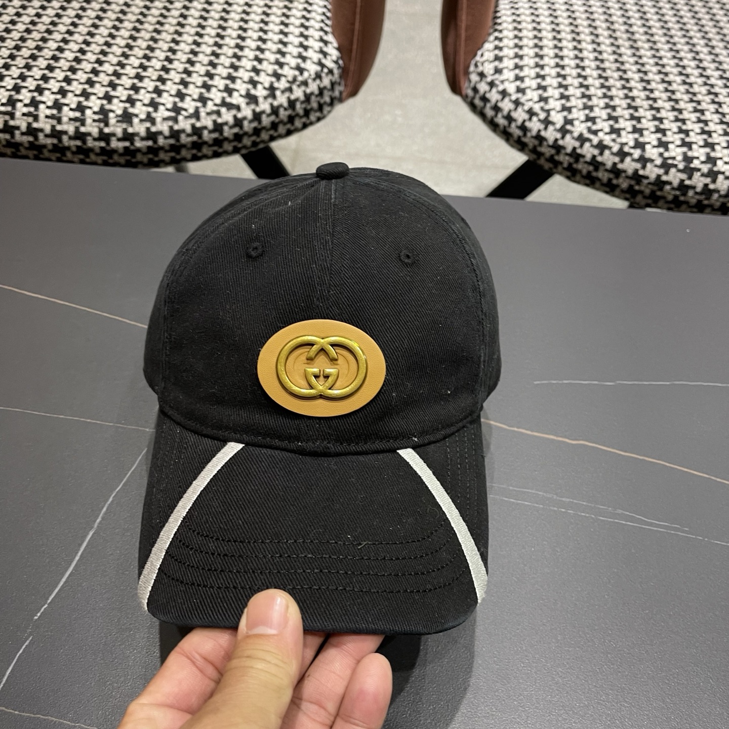 古奇棒球帽♥️GUCCI🧢官网新品，棒球帽，原单品质火爆来袭 高档大气上档次！低调奢华，方便携带！跑量！
