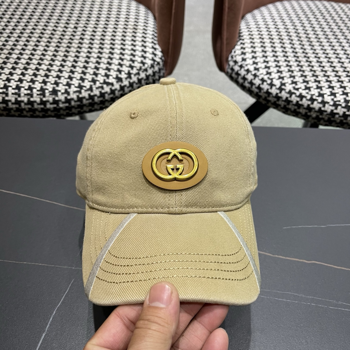 古奇棒球帽♥️GUCCI🧢官网新品，棒球帽，原单品质火爆来袭 高档大气上档次！低调奢华，方便携带！跑量！