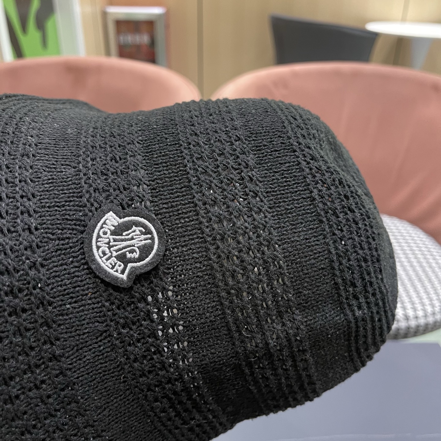 MONCLER（蒙口）新款时尚遮阳防晒渔夫帽韩版镂空透气水桶帽显脸小