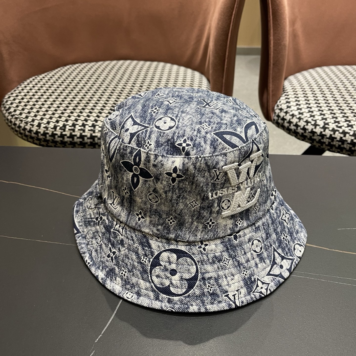 LV路易威登 原单渔夫帽子男士夏季防晒帽夏款高级感大头围遮阳帽男款太阳帽