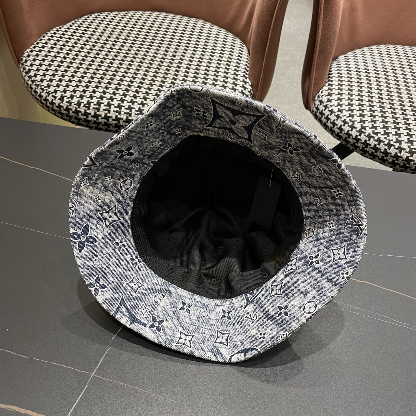 LV路易威登 原单渔夫帽子男士夏季防晒帽夏款高级感大头围遮阳帽男款太阳帽