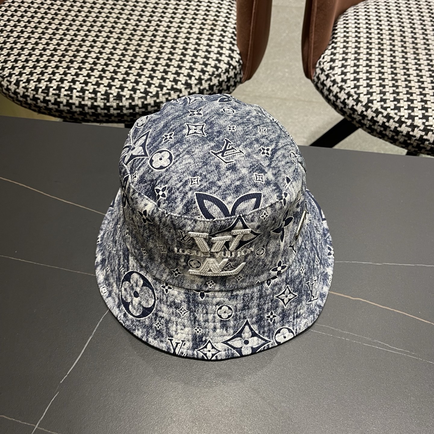 LV路易威登 原单渔夫帽子男士夏季防晒帽夏款高级感大头围遮阳帽男款太阳帽