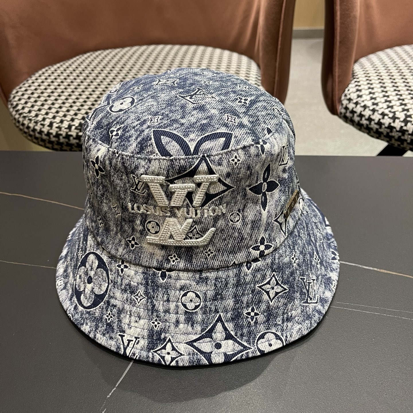 LV路易威登 原单渔夫帽子男士夏季防晒帽夏款高级感大头围遮阳帽男款太阳帽