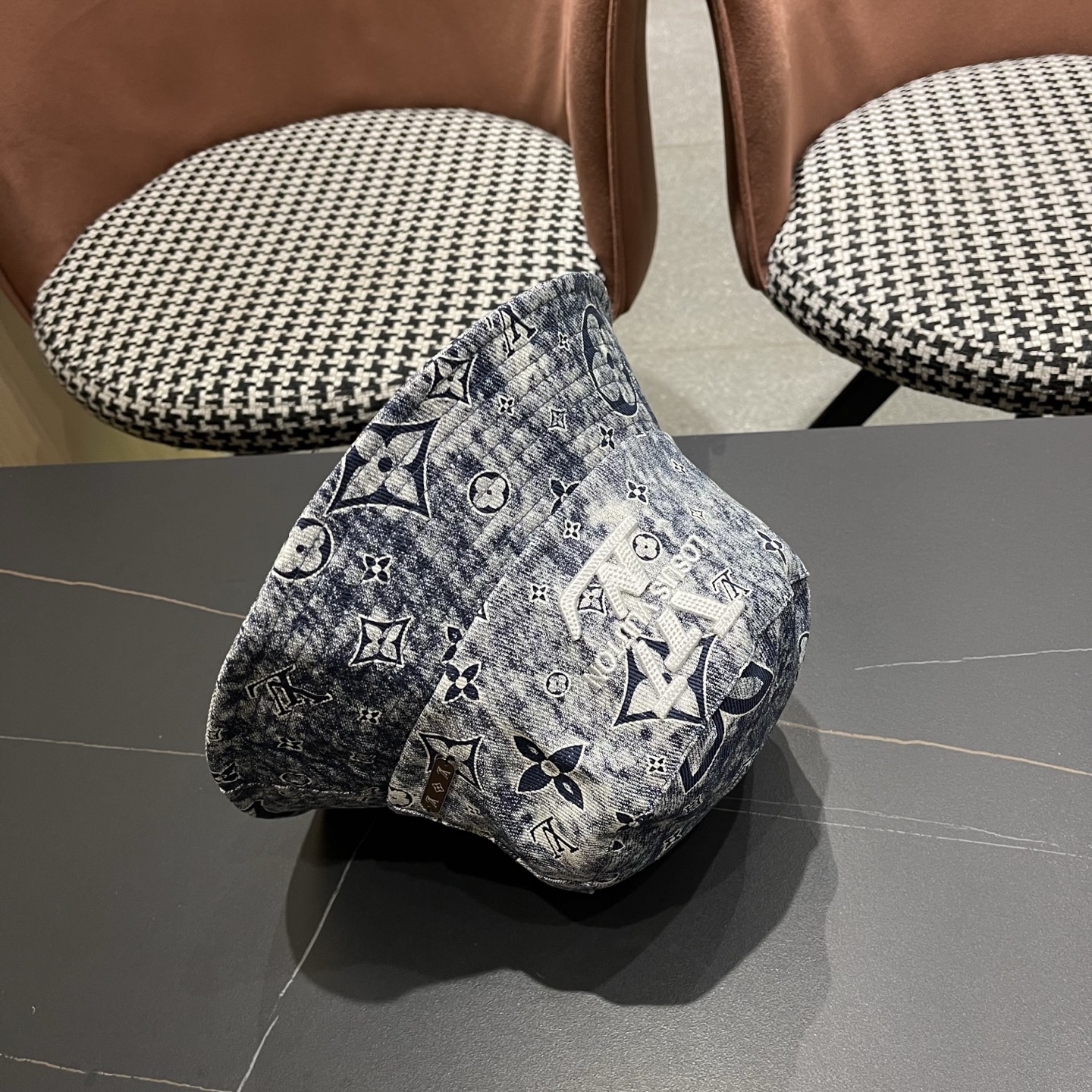 LV路易威登 原单渔夫帽子男士夏季防晒帽夏款高级感大头围遮阳帽男款太阳帽