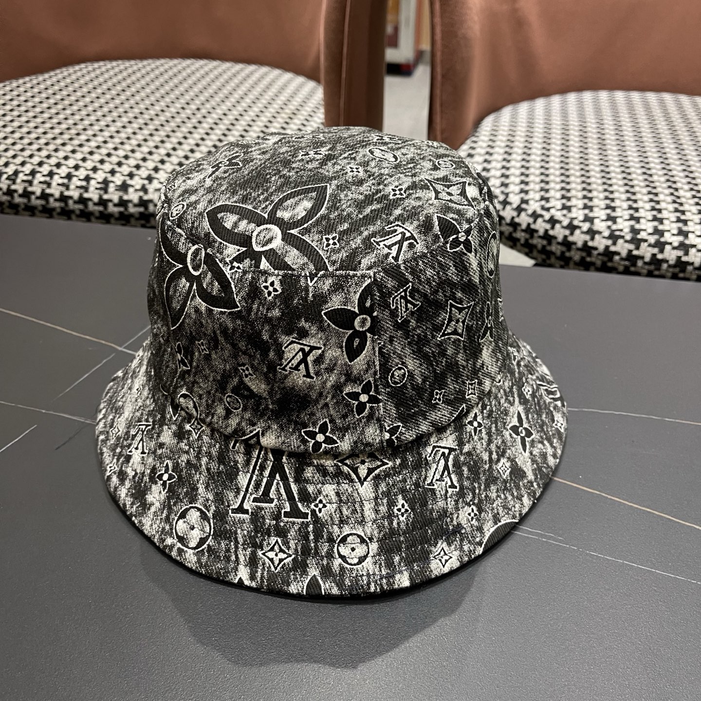 LV路易威登 原单渔夫帽子男士夏季防晒帽夏款高级感大头围遮阳帽男款太阳帽