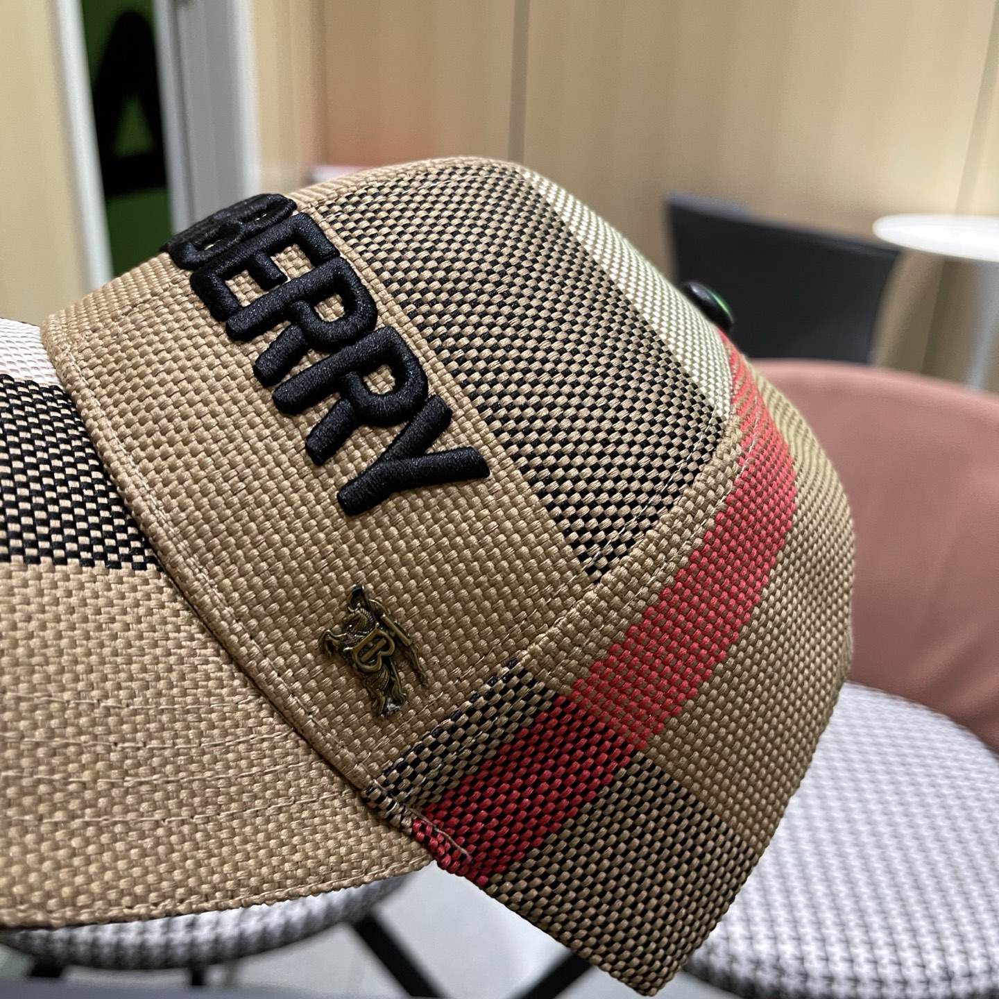 巴宝莉BURBERRY官网同步上线 韩版新款英伦风定制款1:1原单品质 男女通用棒球帽 美邦工艺 高版品