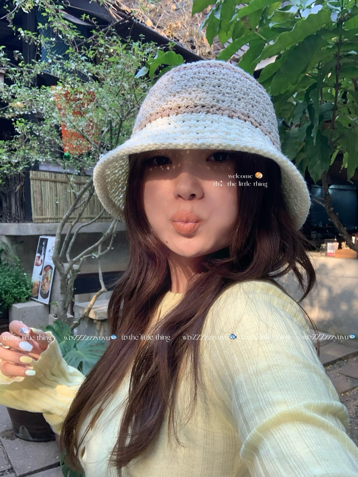 Dior迪奥 日系条纹拼色渔夫帽出游度假防晒遮阳帽休闲简约耐看针织帽