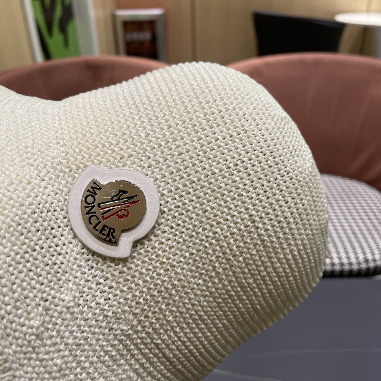 MONCLER（蒙口）韩版纯色简约显脸小渔夫帽子女春夏季透气遮阳防晒时尚百搭水桶帽