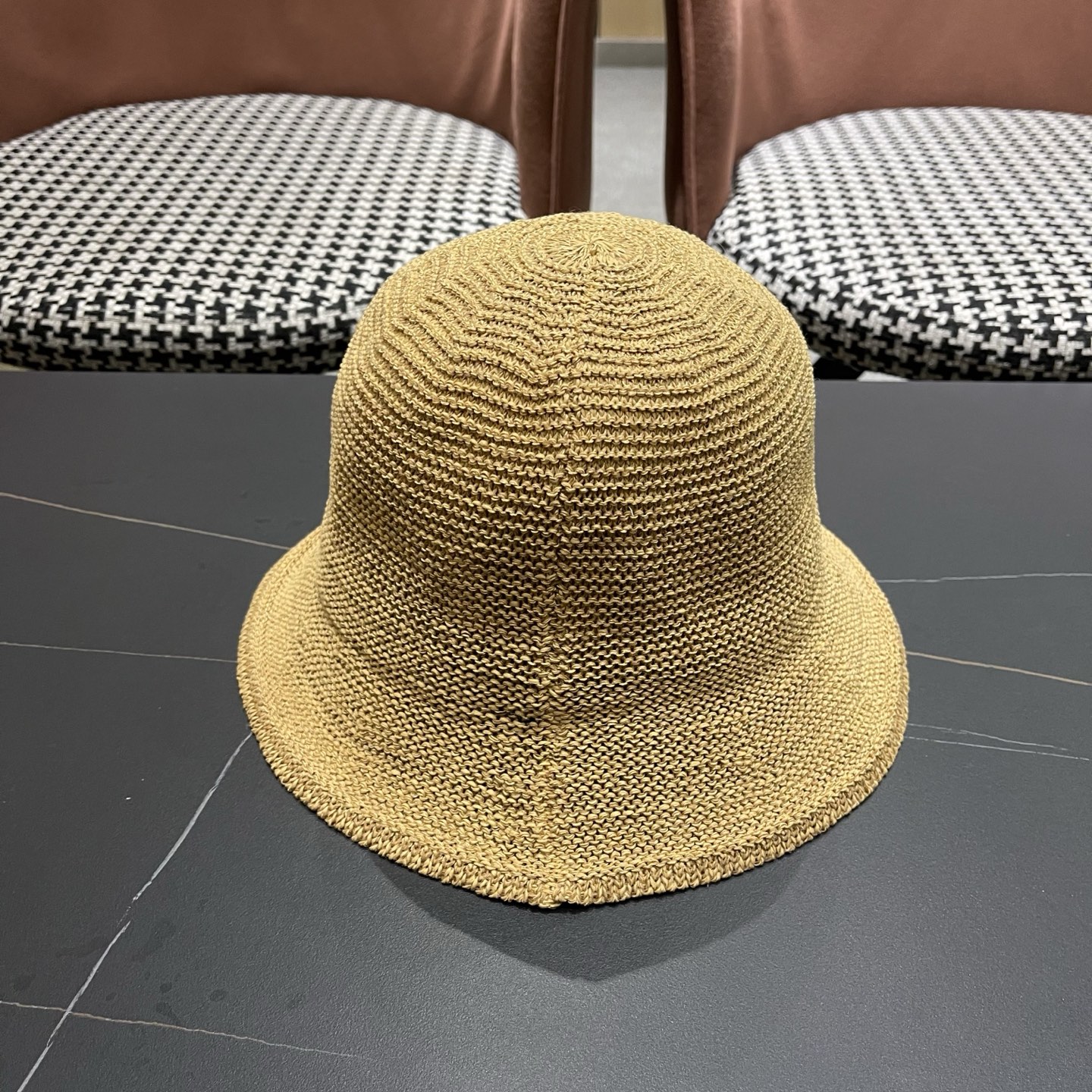 MONCLER（蒙口）韩版纯色简约显脸小渔夫帽子女春夏季透气遮阳防晒时尚百搭水桶帽