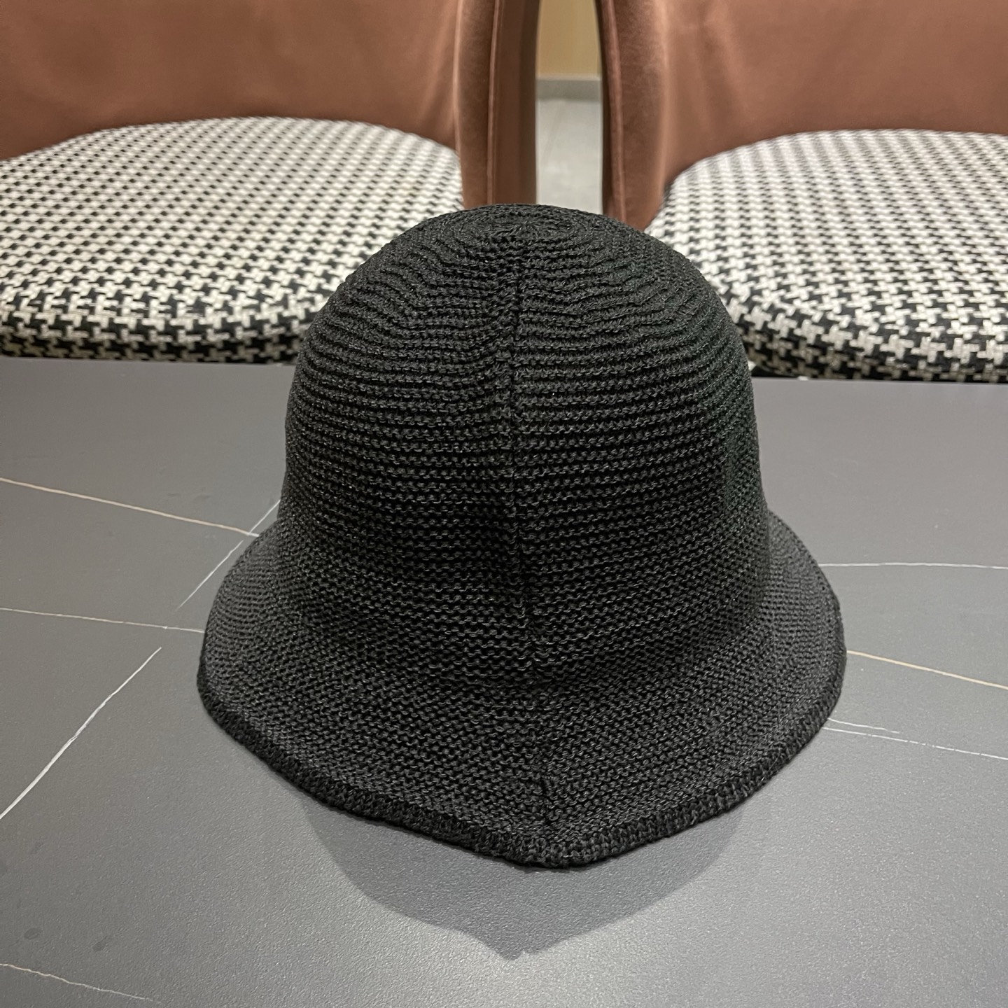 MONCLER（蒙口）韩版纯色简约显脸小渔夫帽子女春夏季透气遮阳防晒时尚百搭水桶帽