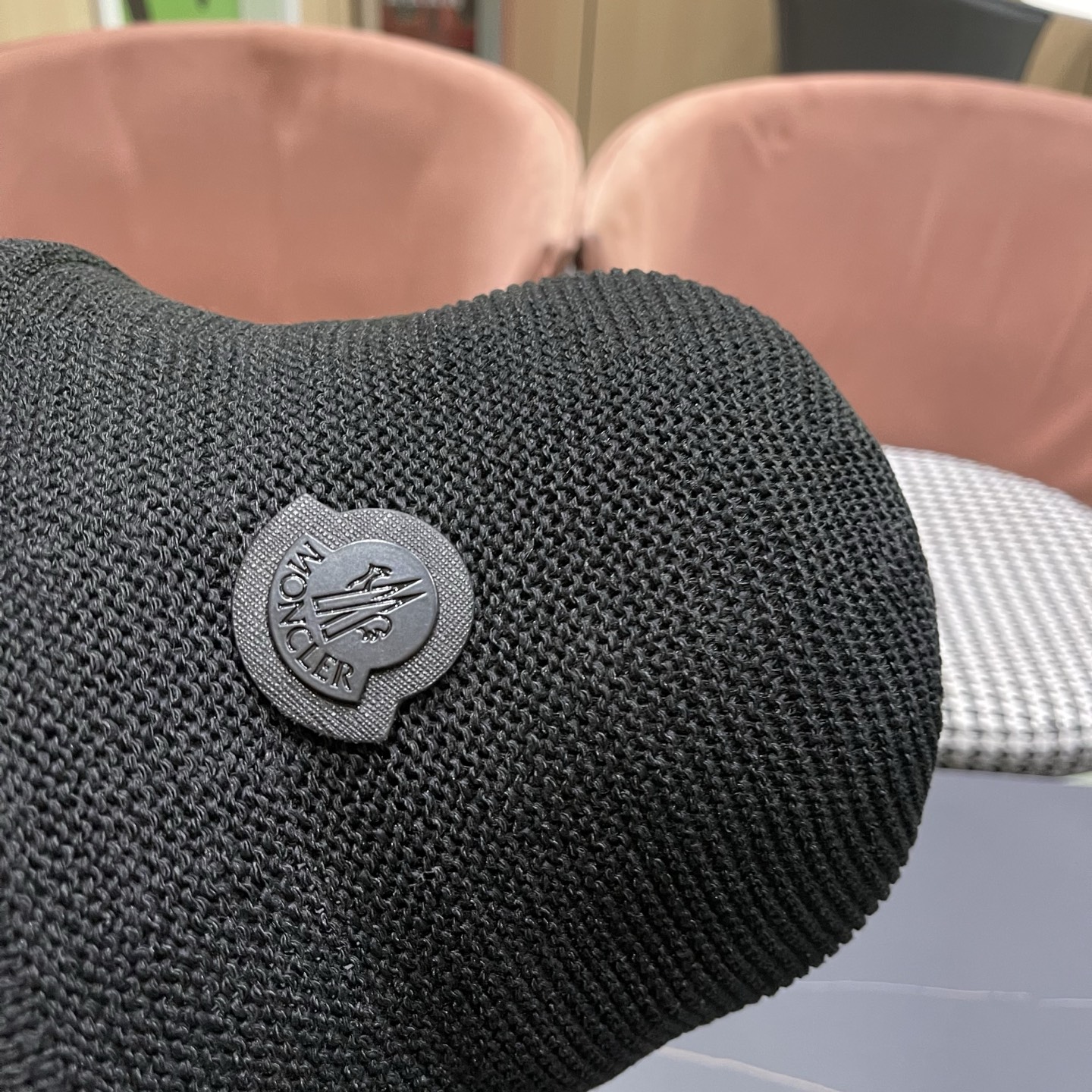 MONCLER（蒙口）韩版纯色简约显脸小渔夫帽子女春夏季透气遮阳防晒时尚百搭水桶帽