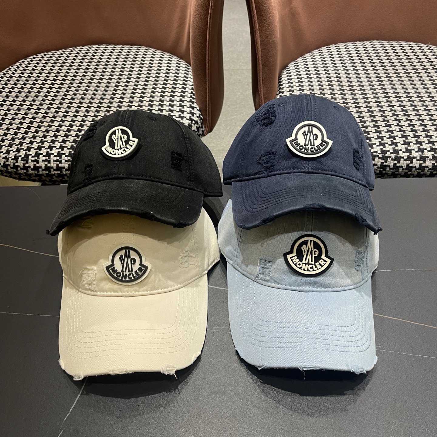 蒙口Moncler 新款个性棒球帽，高品质高颜值时尚单品！男女同款