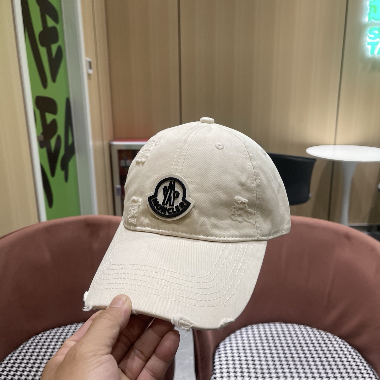 蒙口Moncler 新款个性棒球帽，高品质高颜值时尚单品！男女同款
