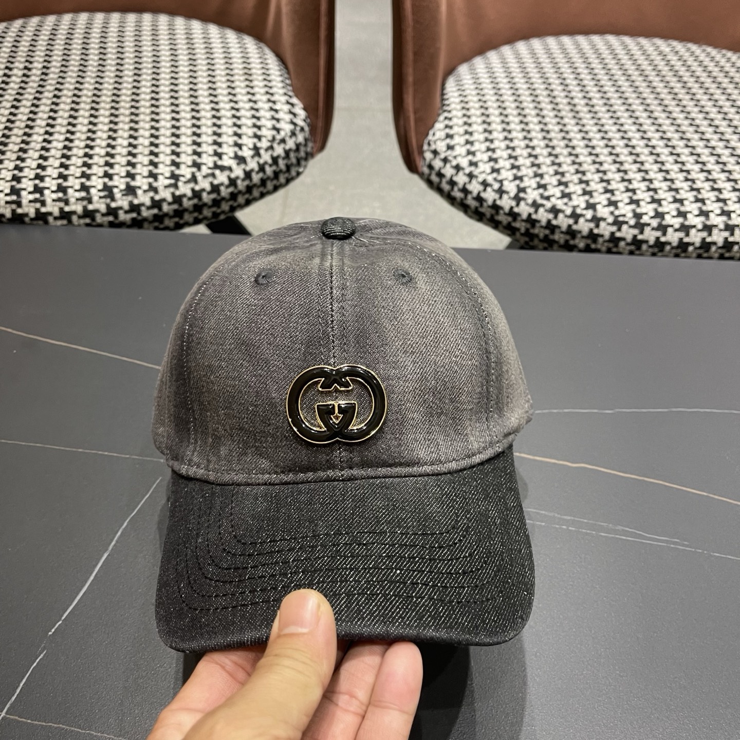 GUCCI古奇棒球帽 😍新款牛仔棒球帽，重工打造♥️高端大气，百搭款🤗男女通用！