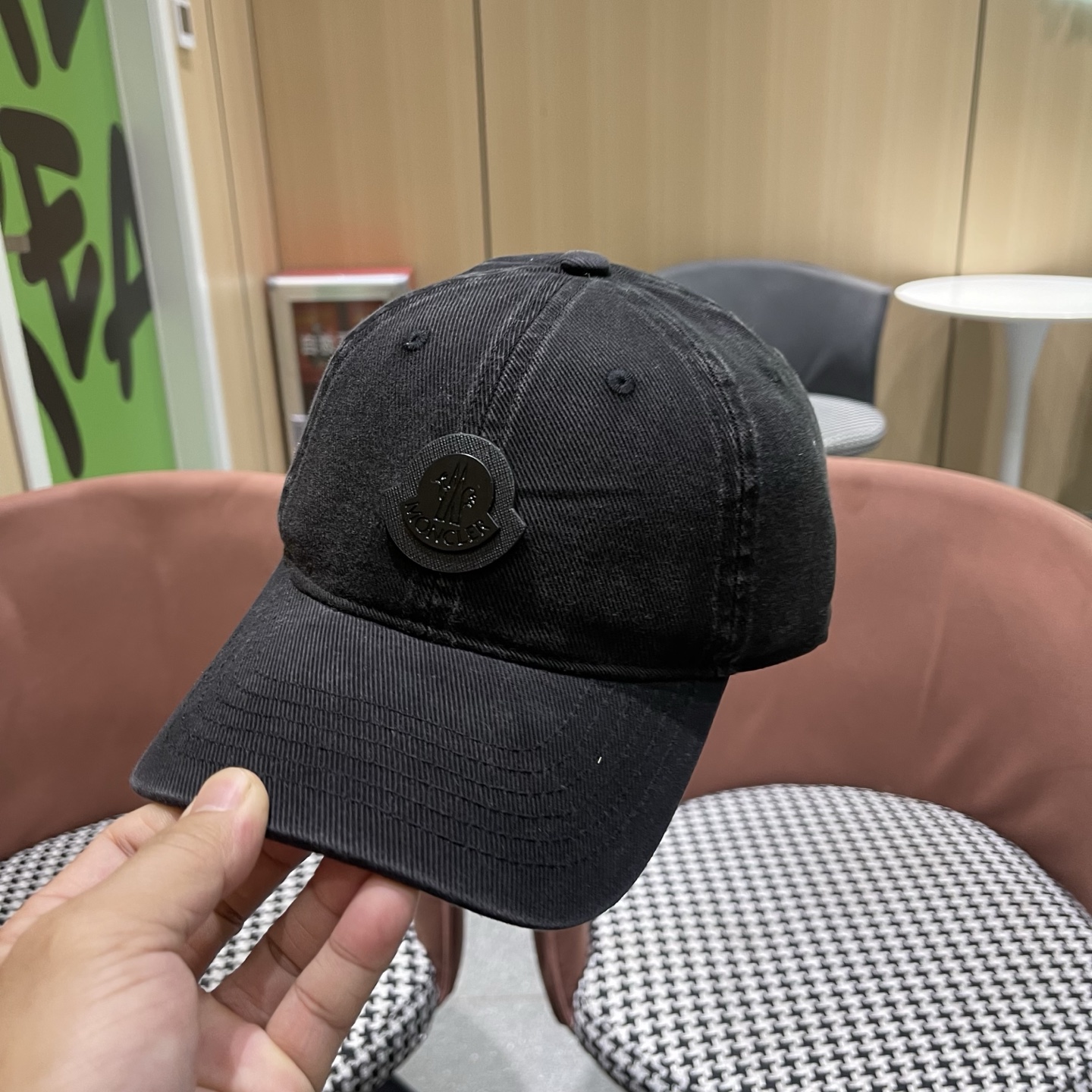 【Moncler蒙口】2026新款简约纯色男女款棒球帽，日常百搭