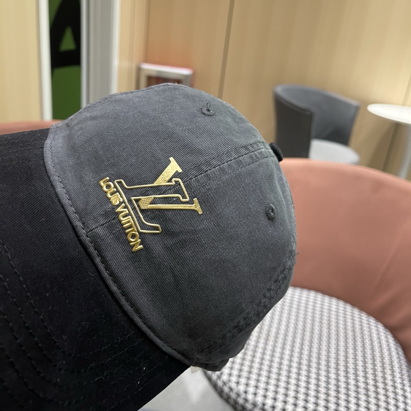 LV路易威登 新款拼色棒球帽男女韩版休闲百搭遮阳显脸小鸭舌帽